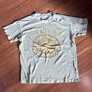 Nirvana Graphic Tee with Smiley Face